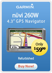 Garmin International nvi 260W 4.3" GPS Navigator, Refurbished