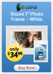 GiiNiiShomi 7 Digital Photo Frame