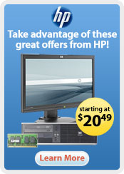 Take advantage of these great offers from HP!