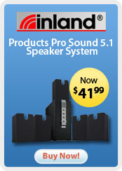 Inland Products &nbsp;- &nbsp;Pro Sound 5.1 Speaker System