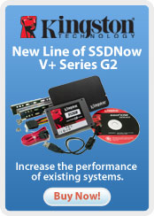 New Line of SSDNow V+ Series G2 Increase the performance of existing systems.