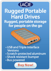 LaCie Rugged Portable Hard Drives
