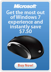 Get the most out of windows 7 experience and instantly save $7.50 Buy now!