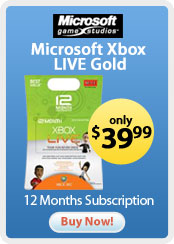 Microsoft Xbox LIVE Gold 12 Months Subscription