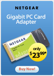 NetGear &nbsp;- &nbsp;Gigabit PC Card Adapter