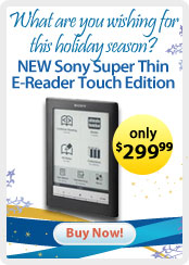 NEW Sony Super Thin E-Reader Touch Edition