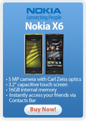 Nokia X6 with 5MP camera with Carl Zeiss optics