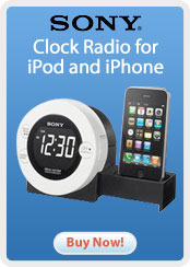 Sony Clock Radio for iPod and iPhone
