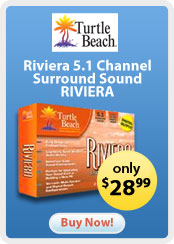 Voyetra Turtle Beach &nbsp;- &nbsp;Riviera 5.1 Channel Surround Sound