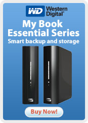 Western Digital my book essential series smart backup and storage