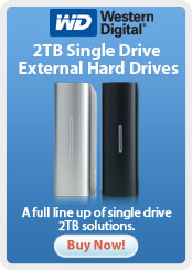Western Digital 2TB Single Drive External Hard Drives