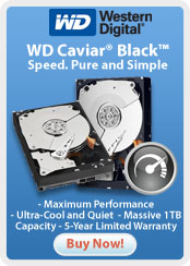 Western Digital Caviar Black Hard Drive