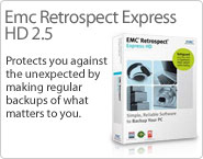 SmithMicro &nbsp;- &nbsp;Emc Retrospect Express HD 2.5