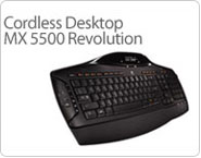 Logitech &nbsp;- &nbsp;Cordless Desktop MX 5500 Revolution