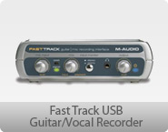 M-Audio Fast Track USB Guitar/Vocal Recorder