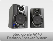 M-Audio Studiophile AV 40 - Desktop Speaker System