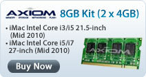 Axiom 8GB Kit (2 x 4GB)
