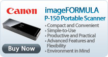 Canon imageFORMULA P-150 Portable Scanner