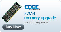 EDGE 32MB memory upgrade for Brother printer