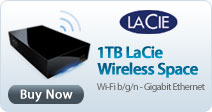 LaCie 1TB LaCie Wireless Space