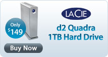 LaCie d2 Quadra 1TB Hard Drive