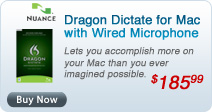 Nuance Dictate with Wired
