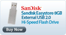 Sandisk Easystore 8GB