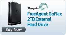 Seagate FreeAgent GoFlex 2TB External Hard Drive
