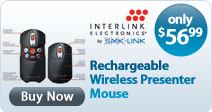 SMK-Link Rechargeable Wireless Presenter Mouse