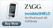 ZAGG invisibleSHIELD for iPod touch 4G Full Body
