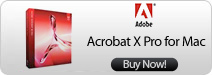 Adobe Acrobat X Pro for Mac