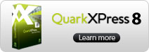 Quark &nbsp;- &nbsp;QuarkXPress 8 - Upgrade Single User