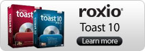 Roxio &nbsp;- &nbsp;Toast 10 Titanium Pro for Mac
