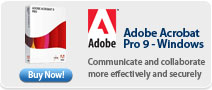 Adobe &nbsp;Acrobat Pro 9 &nbsp;Windows