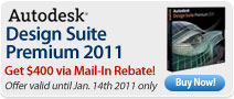 Autodesk &nbsp;Design Suite Premium 2011