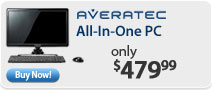 Averatec D1130EA1E-1 Intel Atom N270 1.60GHz All-In-One PC