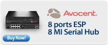Avocent 8 ports ESP 8 MI Serial Hub