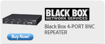 Black Box &nbsp;4-PORT BNC REPEATER