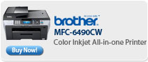 MFC-6490CW Color Inkjet All-in-one Printer