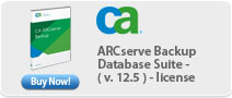 ARCserve Backup Database Suite - ( v. 12.5 ) - license + 1 Year Enterprise Maintenance - 1 server - OLP - 30 points - Multiple