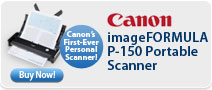 Canon imageFORMULA P-150 Portable Scanner
