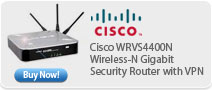 Cisco &nbsp;WRVS4400N Wireless-N Gigabit Security Router with VPN