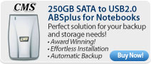 250GB SATA to USB2.0 ABSplus for Notebooks