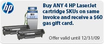 HP Supplies 4HP Laserjet Cartridges