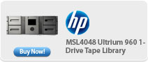 MSL4048 Ultrium 960 1-Drive Tape Library
