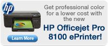 HP Officejet Pro 8100 ePrinter