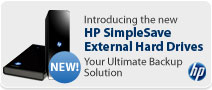 HP SimpleSave Portable Hard Drive