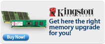 Get here the right memory upgrade for you!