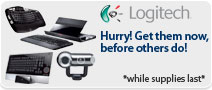 Logitech Hurry! Get them now, before others do! While supplies last!
