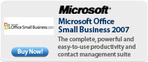 Microsoft &nbsp;Office Small Business 2007